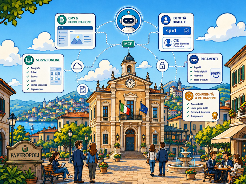 Paperopoli: un Comune finto costruito sul serio